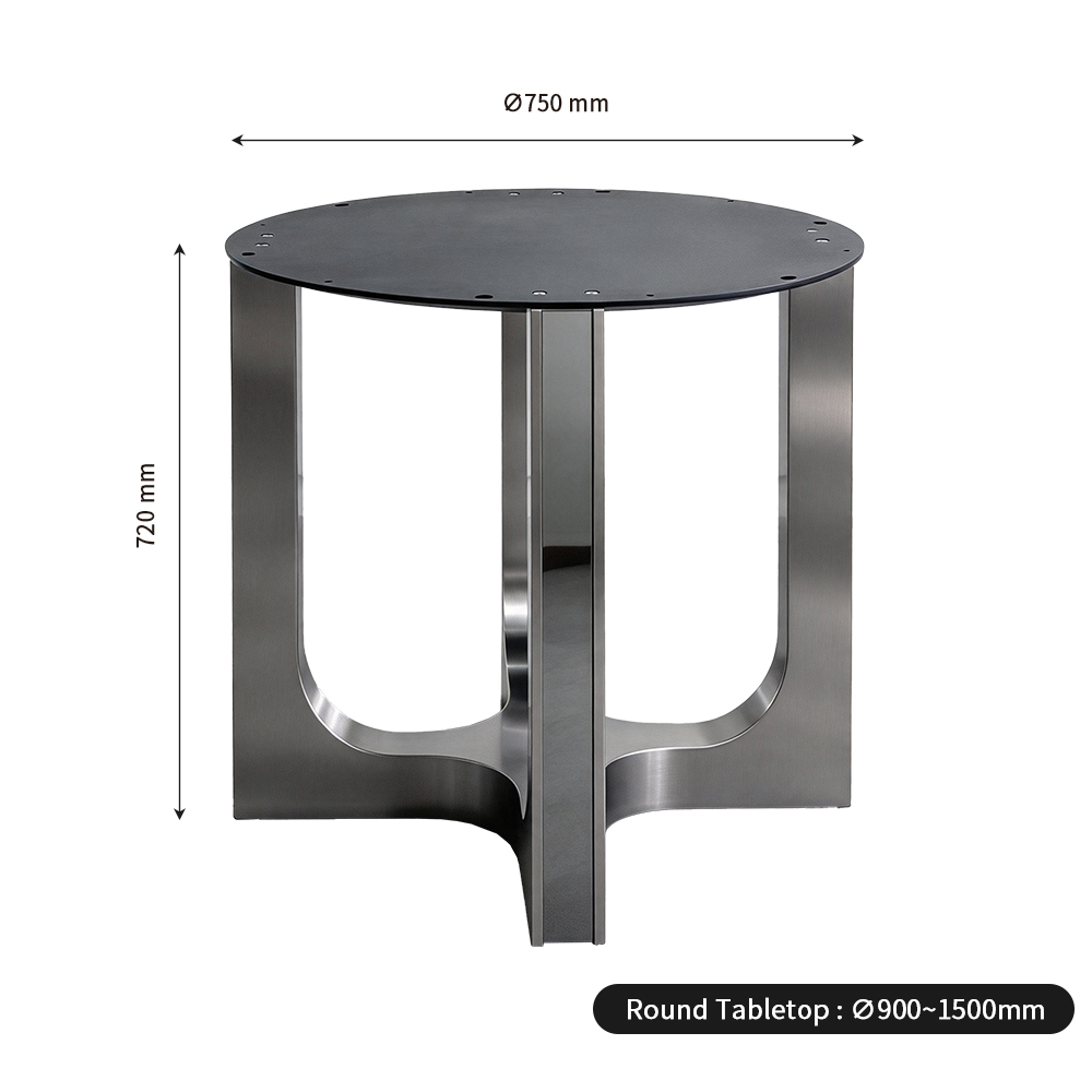 733 dining table base